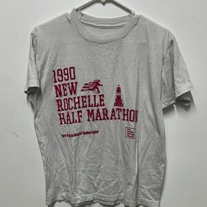 Vintage 90s New Rochelle Marathon Shirt